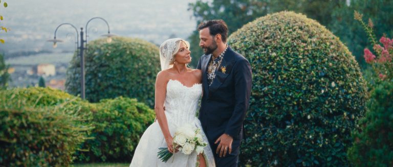 Nicole and Mark at Casale de’ Pasquinelli in Tuscany